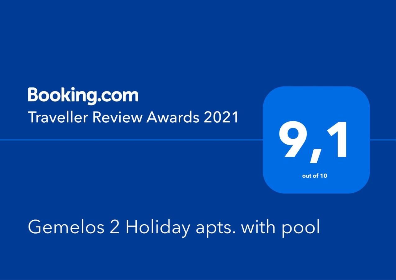 Gemelos 2 Holiday Apts. With Pool 베니돔 외부 사진
